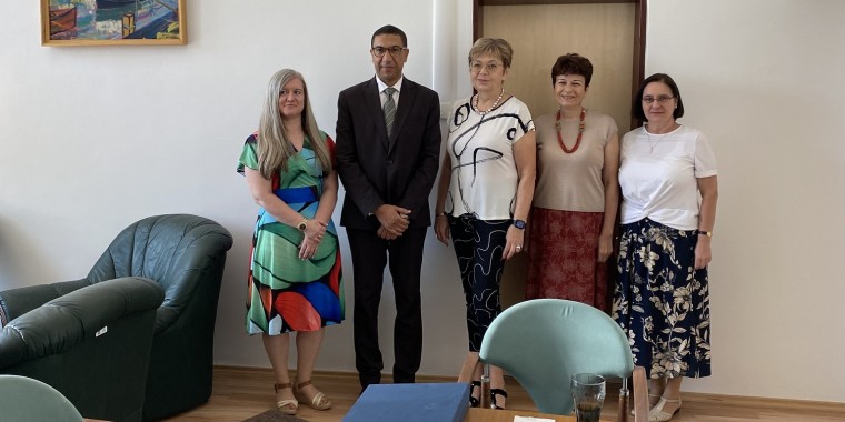 Visit by Professor Mohamed Yeou